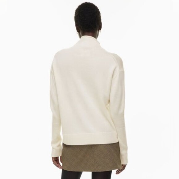 WILFRED MERINO WOOL MOCKNECK CYPRIE SWEATER XS - Picture 2 of 12